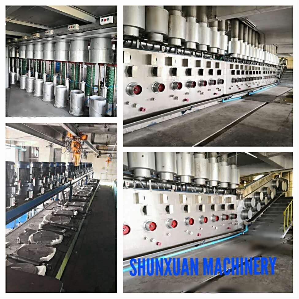 polyester staple fiber making machines, PSF production machine, PET flake recycling plant