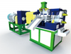 Polyester Staple Fiber Production Line / PET Bottle Flake recycling machine